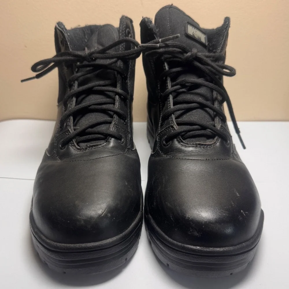Magnum Midnite Plus 5204 Mens Black Steel‎ Toe Tactical Work Boots Size 11